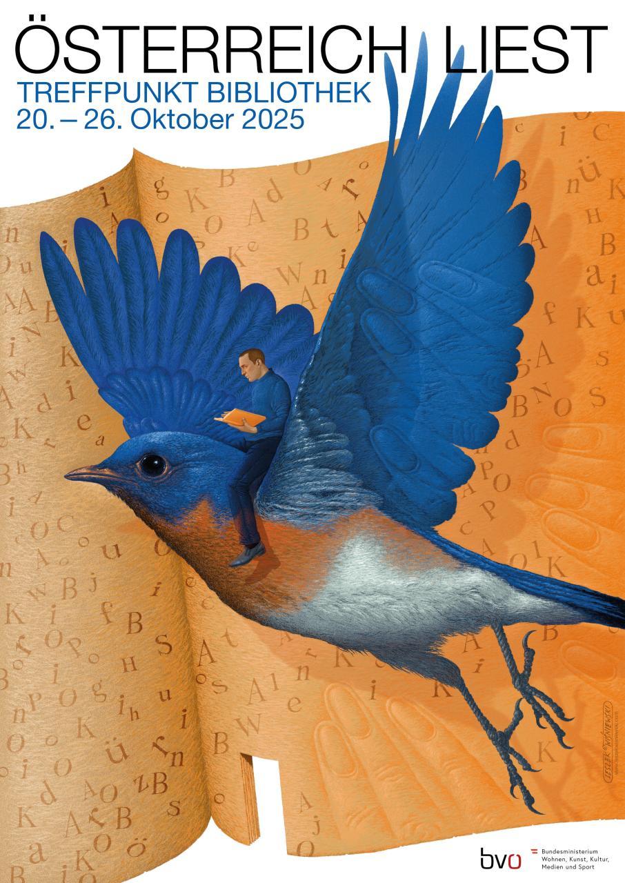 Plakat Österreich liest